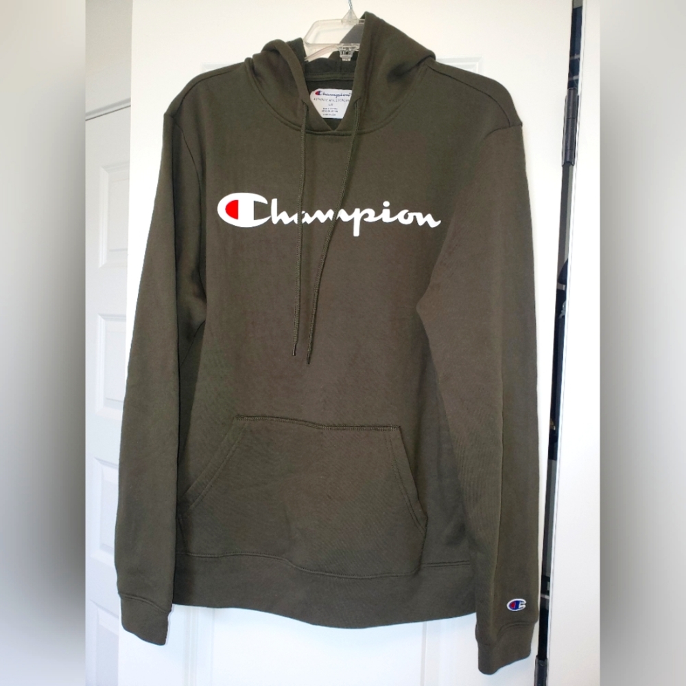 Champion Olive Green hoodie